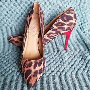 High Heels XOXO Leopard print